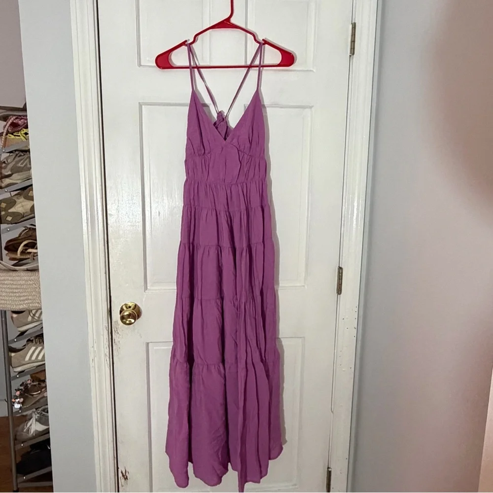 Abercrombie flowy maxi dress